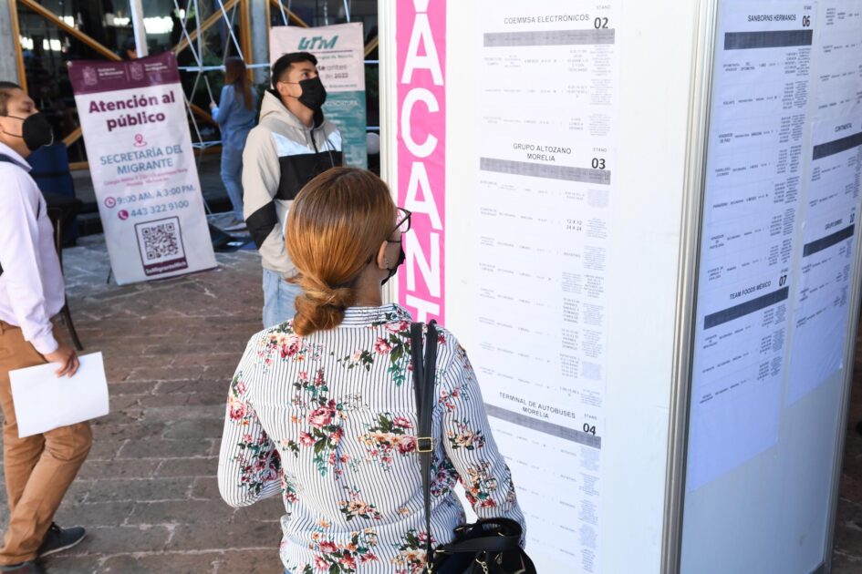 Ofertarán 500 vacantes en Feria del Empleo, en Morelia