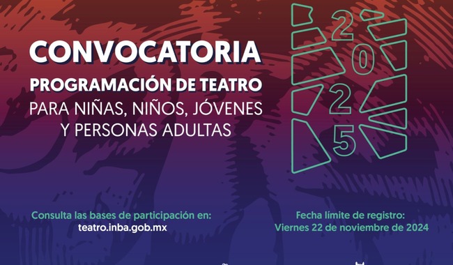 Convocatoria: ¡Únete a la Programación de Teatro 2025 para Adultos y Jóvenes!