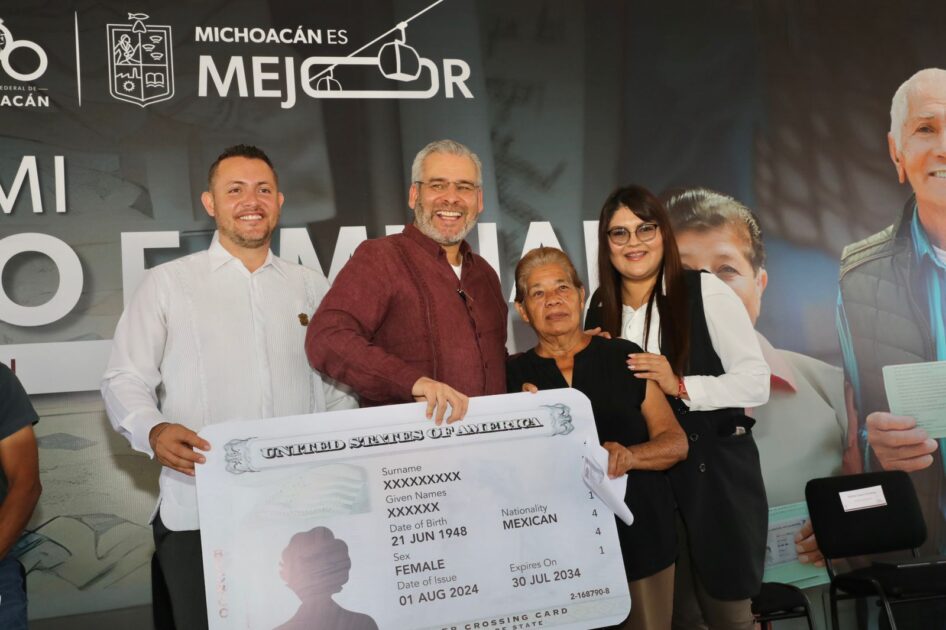 Reencuentro Familiar: Entrega de 60 Visas a Adultos Mayores en Michoacán