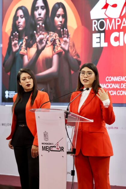 Logros de Michoacán en la lucha contra el feminicidio y violencia de género