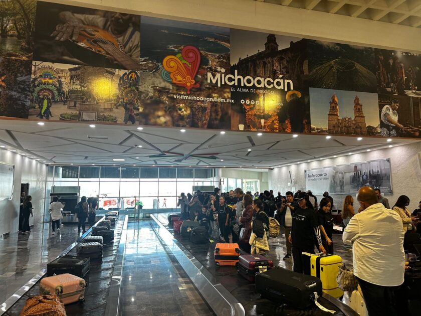 Aeropuerto de Morelia incrementa recepción de turistas internacionales