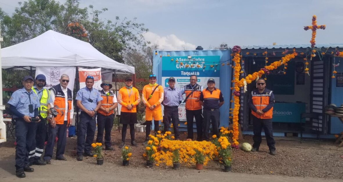 Seguridad en la Noche de Muertos: PC despliega operativo en Pátzcuaro