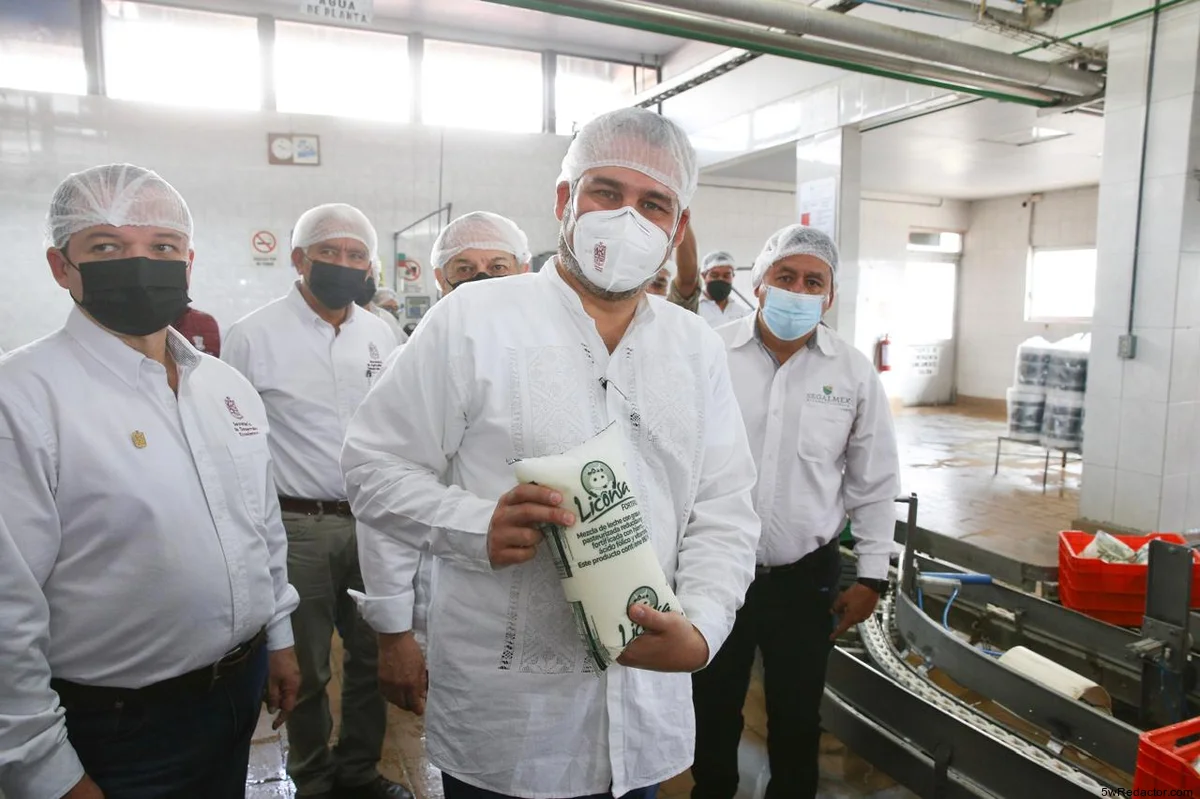 Planta de secado de leche en Jiquilpan: nueva inversión federal para fortalecer el sector ganadero en Michoacán.