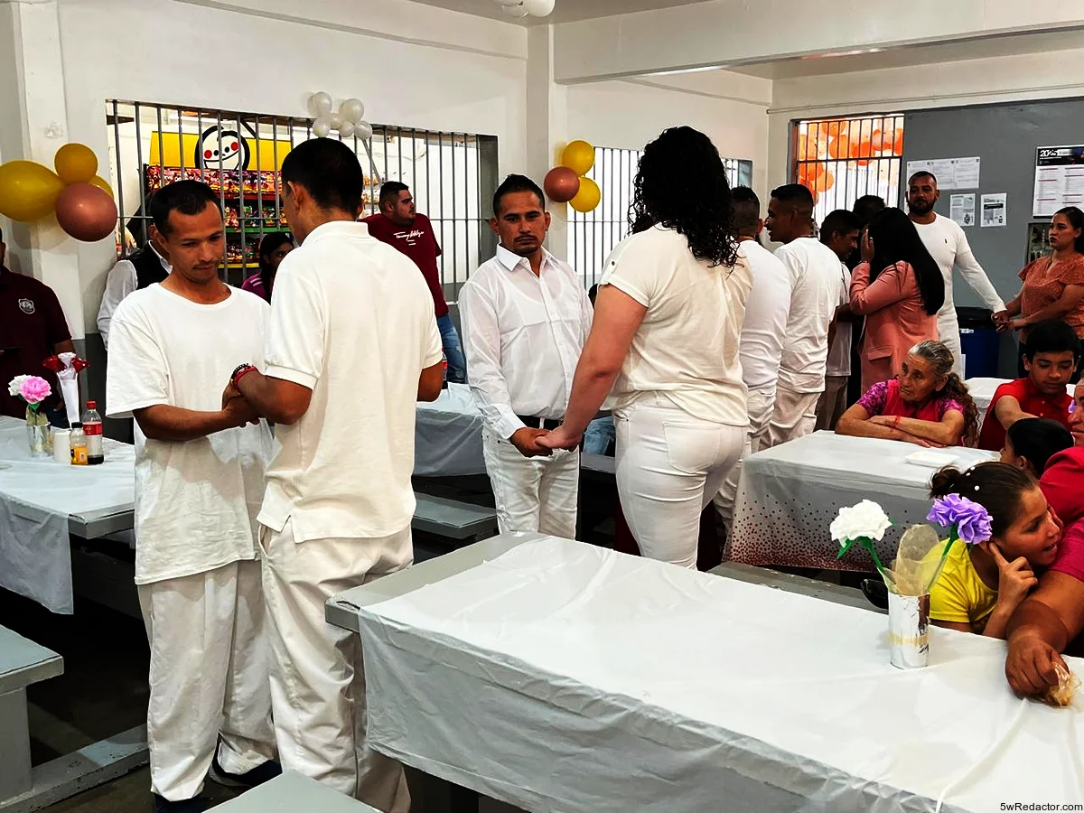 Ceremonia de boda en centro penitenciario