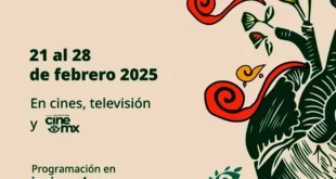 Cartel de la 6.ª Muestra de Cine en Lenguas Originarias de IMCINE.