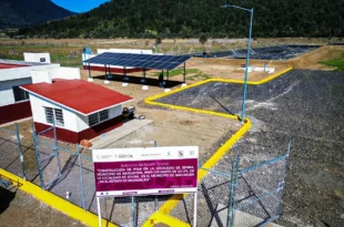 rehabilitación de la planta tratadora de aguas residuales de Sevina