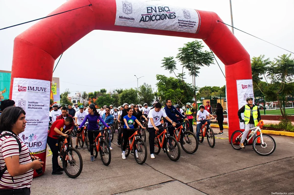jóvenes Michoacán carrera por la paz