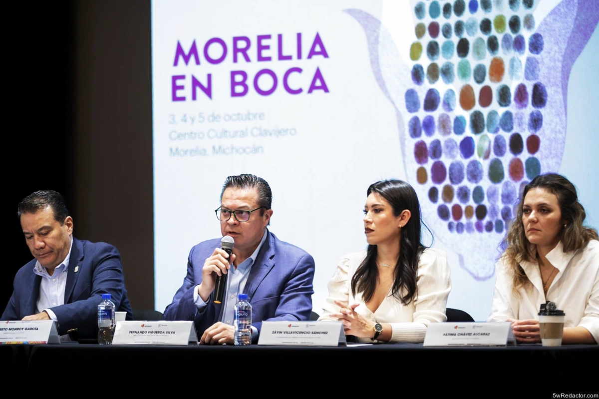 Festival Morelia en Boca 2025: gastronomía y vino en Michoacán
