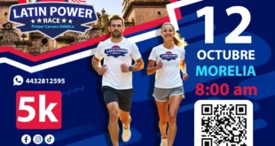 Promueven deporte, salud y unidad social entre comunidad migrante y local Morelia, Michoacán, 11 de septiembre de 2025.- En un esfuerzo por fomentar el deporte, la salud y la inclusión, se anunció la primera edición de la Carrera Atlética “Migrantes por la Paz y Contra las Adicciones”, que se llevará a cabo el próximo domingo 12 de octubre de 2025, a las 8:00 horas, con salida en la Catedral de Morelia. El evento busca convertirse en un espacio de encuentro y solidaridad, además de generar conciencia sobre los desafíos sociales actuales, especialmente en torno a la prevención de adicciones y la construcción de paz. Carrera con causa y espíritu solidario El licenciado Macario Ramos Chávez, representante en Michoacán de la organización Fuerza Migrante (con sede en Nueva York, Estados Unidos), informó que la justa deportiva contempla una ruta de 5 kilómetros en categoría femenil, varonil y en silla de ruedas, con premios para los tres primeros lugares de cada categoría. Las inscripciones ya están abiertas en la página oficial: www.latinrace.com Parte de los recursos obtenidos se destinarán a la asociación civil Ángel de Corazón A.C., que realiza actividades sociales en beneficio de los sectores más vulnerables de la capital michoacana. Símbolo de esperanza y lucha contra las adicciones Ramos Chávez destacó que la carrera representa una metáfora del migrante que avanza con resiliencia hacia un futuro mejor, simbolizando la lucha por una vida libre de adicciones y la construcción activa de la paz social, una de las grandes demandas de la ciudadanía. El evento fomentará la hermandad y el deporte como pilar de la salud física y mental, al convocar a corredores locales, nacionales y de la comunidad migrante, para traspasar fronteras y unir a pueblos e individuos sin distingos de clase ni credo. “Esta carrera nace de la convicción de que juntos podemos correr hacia un futuro mejor. Queremos que cada paso simbolice un paso más lejos de las adicciones y un paso más cerca de nuestros hermanos”, afirmó. Un mensaje de unidad y resiliencia En un contexto de polarización y violencia, este evento se convierte en un faro de esperanza, al demostrar que ciudadanía y gobierno pueden trabajar juntos por un objetivo común: la paz y el bienestar colectivo.