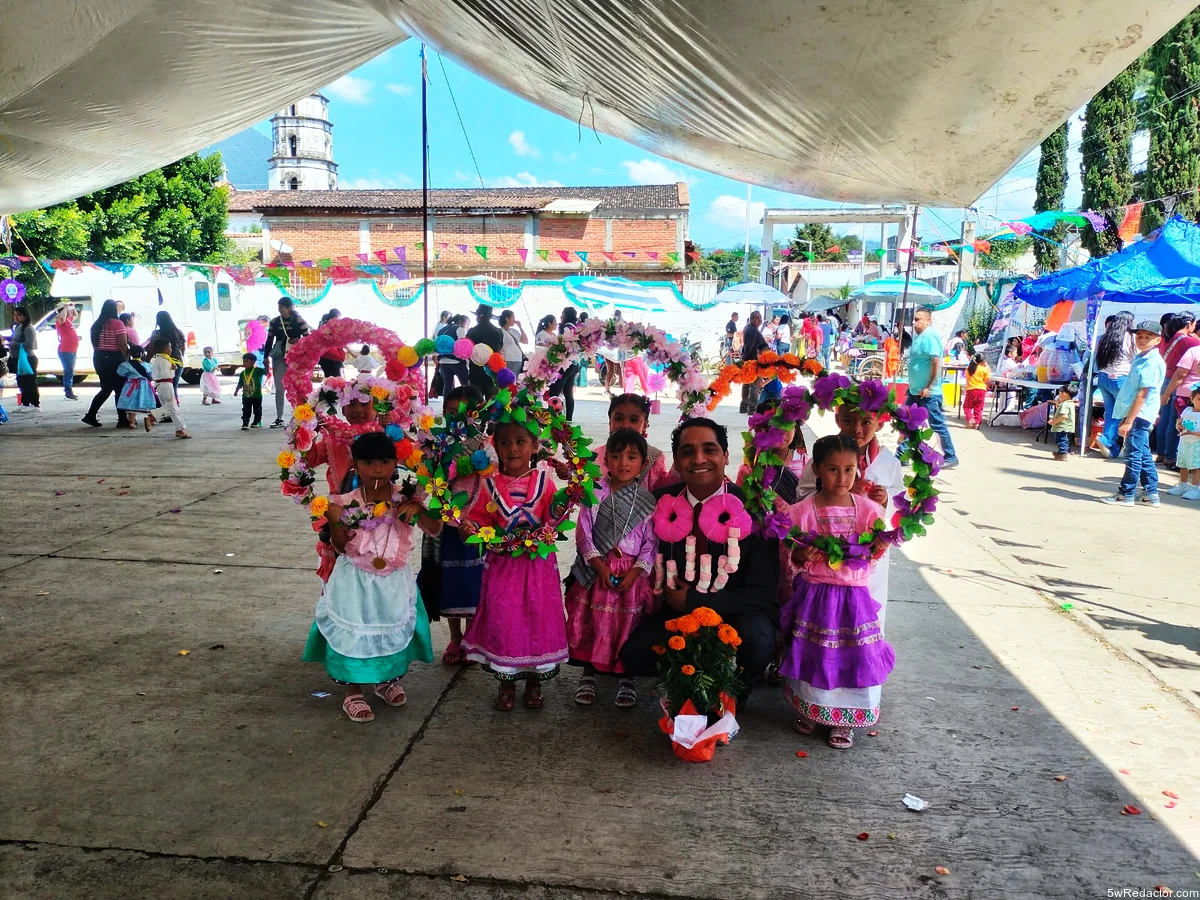 Tayde González impulsa cultura con preescolares indígenas