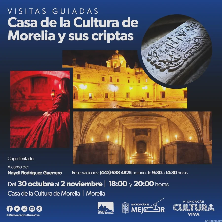 visitas guiadas Casa de Cultura de Morelia