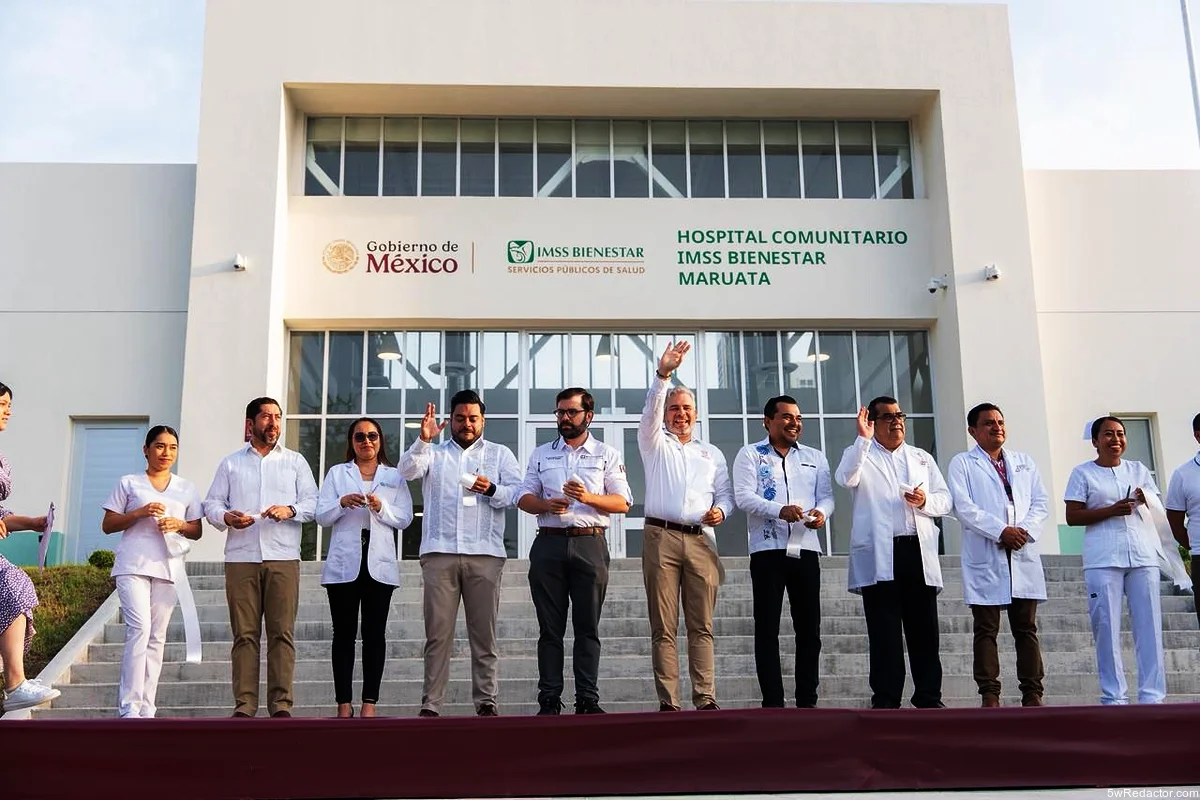 Hospital comunitario IMSS Bienestar Maruata