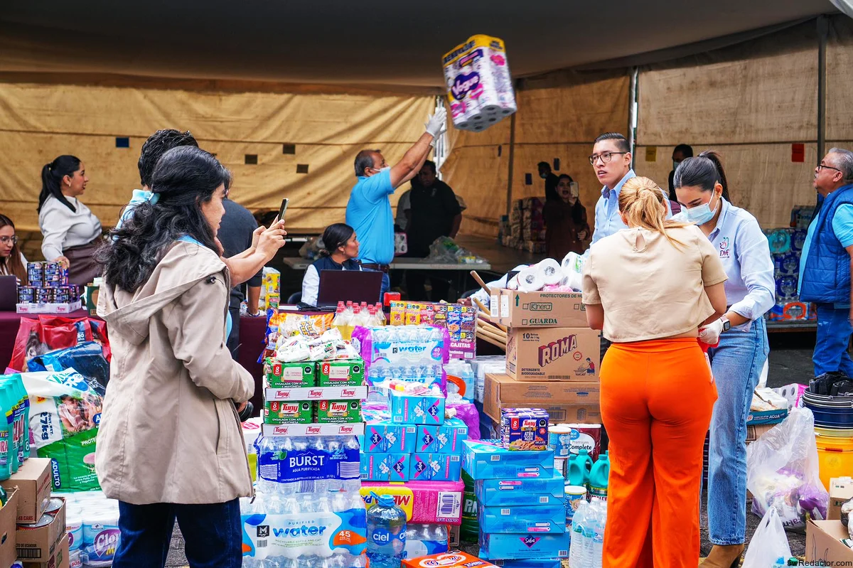 Michoacán apoyo a damnificados por lluvias