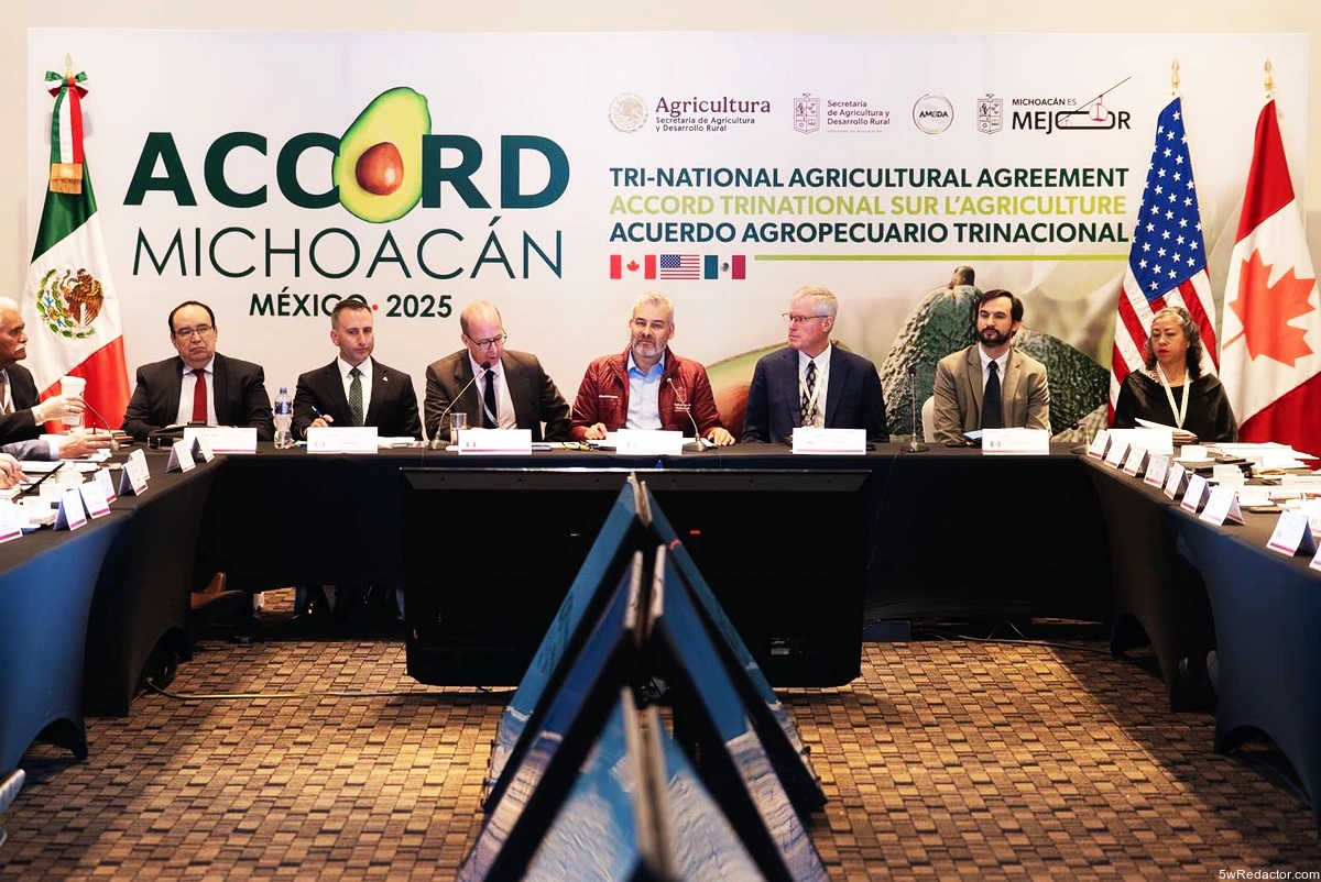 Acuerdo Agropecuario Trinacional fortalece la alianza comercial entre México, EU y Canadá