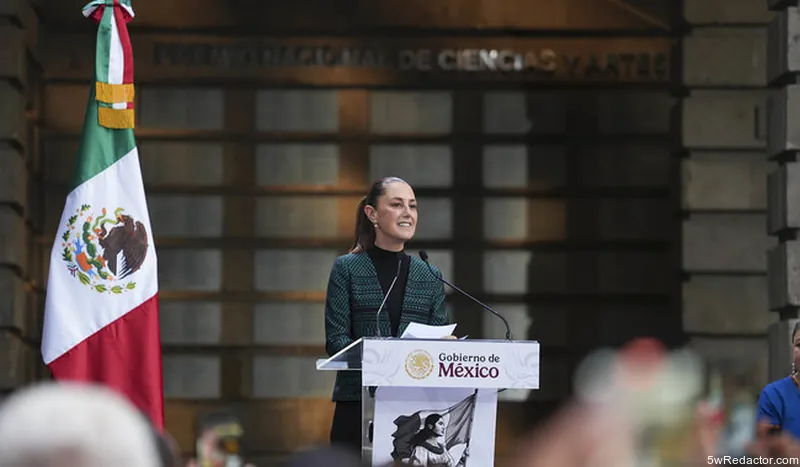 Presidenta Sheinbaum en Reunión Nacional de Universidades 2025.