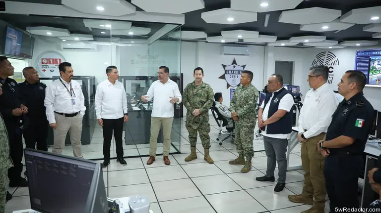 SSP Michoacán Guerrero coordinación 2025 en Lázaro Cárdenas