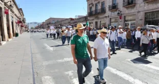 Manifestación Gen Z Morelia 2025 en Centro Histórico