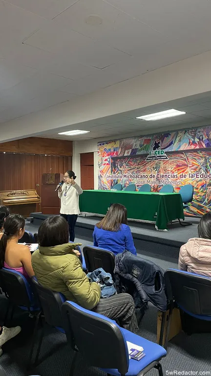 Martha Barrera Gutiérrez en capacitación CJIM IMCED