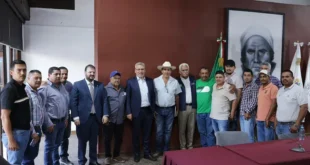 Reunión Bedolla con arroceros 10 noviembre 2025.