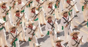 Contingentes en el Desfile 20 noviembre