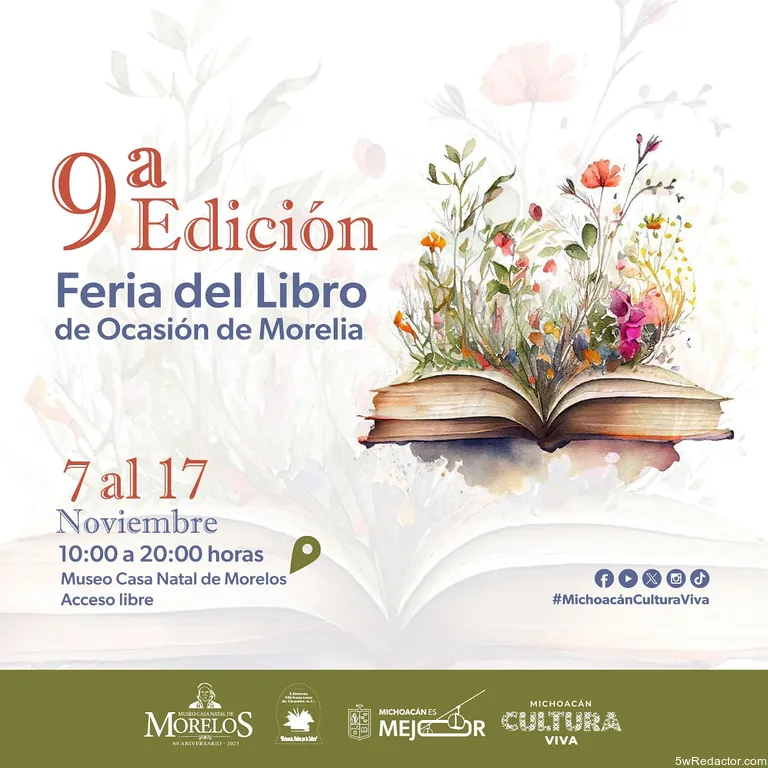 Feria del Libro de Ocasión Morelia