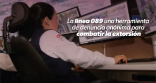Línea 089 Michoacán para denuncia anónima de extorsión 2025.
