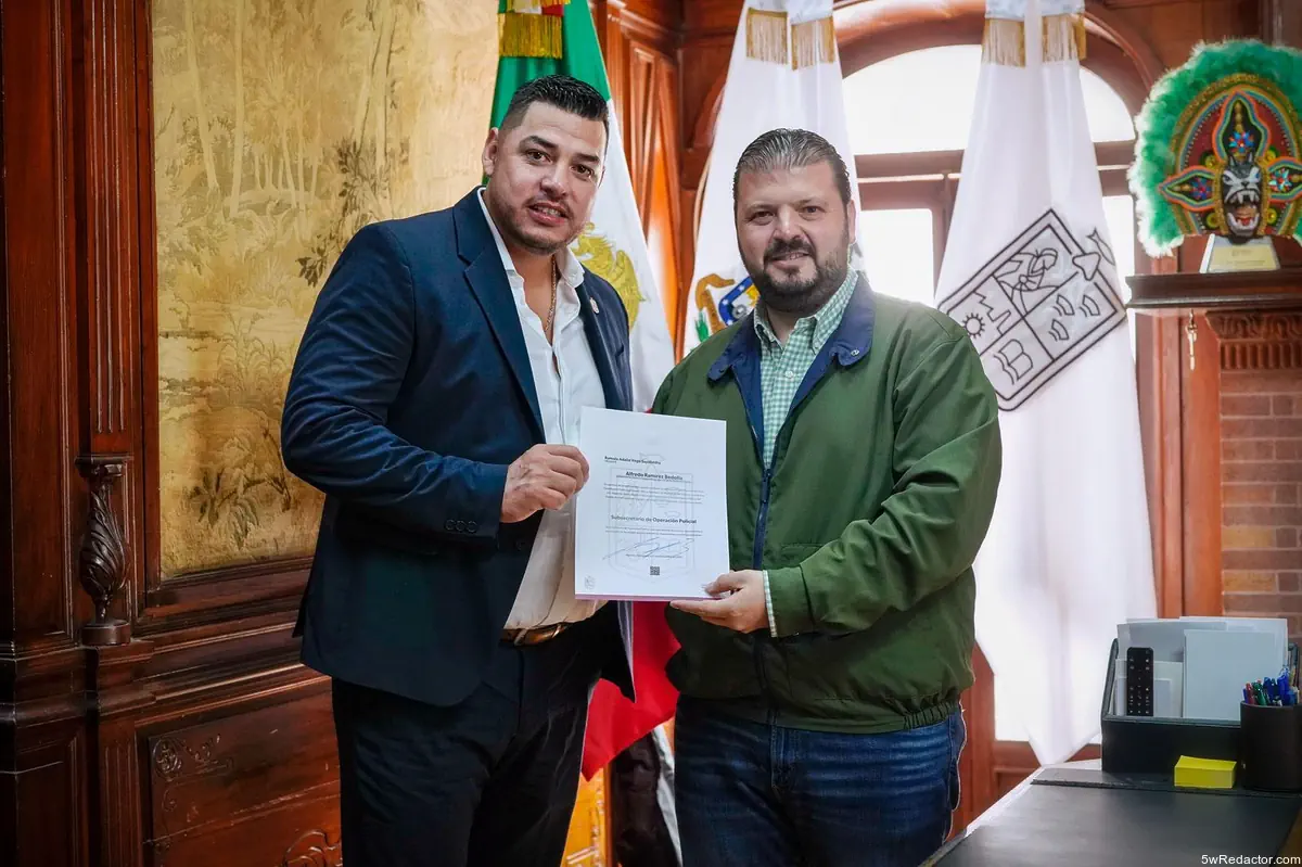 Nombramiento Ramsés Vega Sayabedra SSP Michoacán 2025