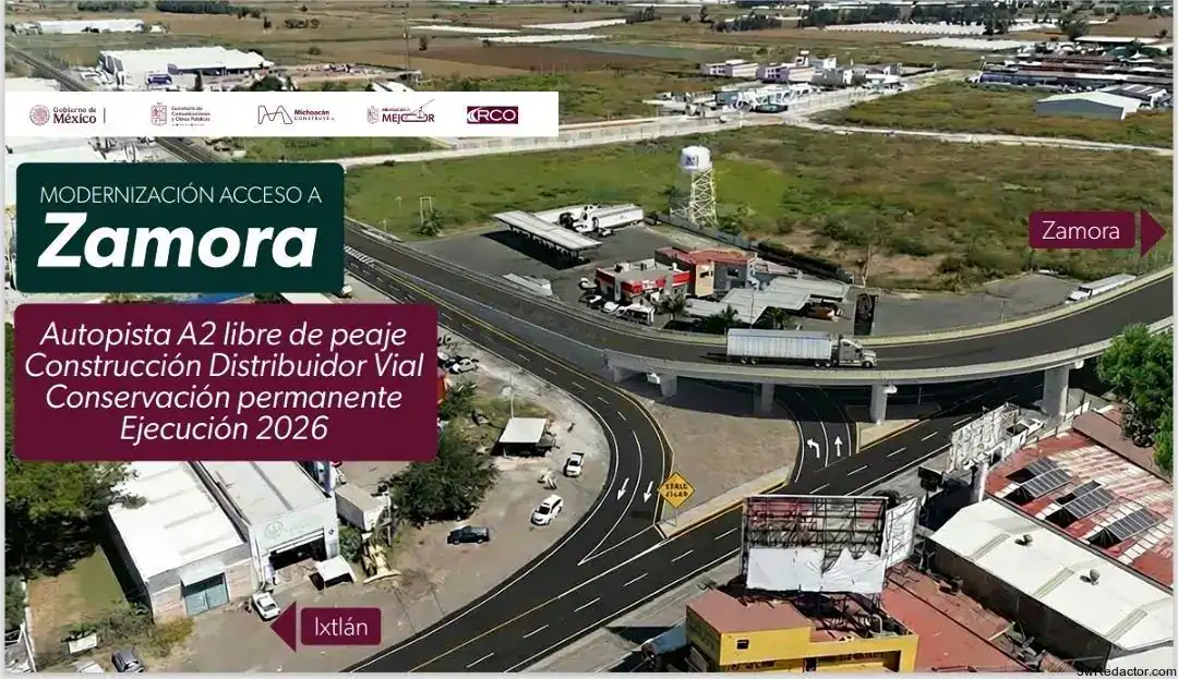 Distribuidor vial La Rinconada libre de peaje beneficiará agroexportación Zamora.